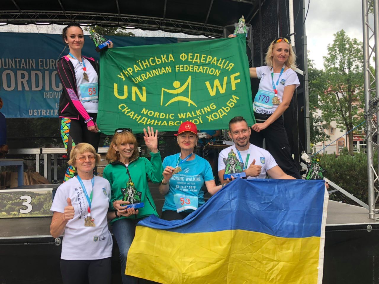 Детальніше про статтю Літні Чемпіонати Європи. Україна займає призові місця зі скандинавської ходьби !!
